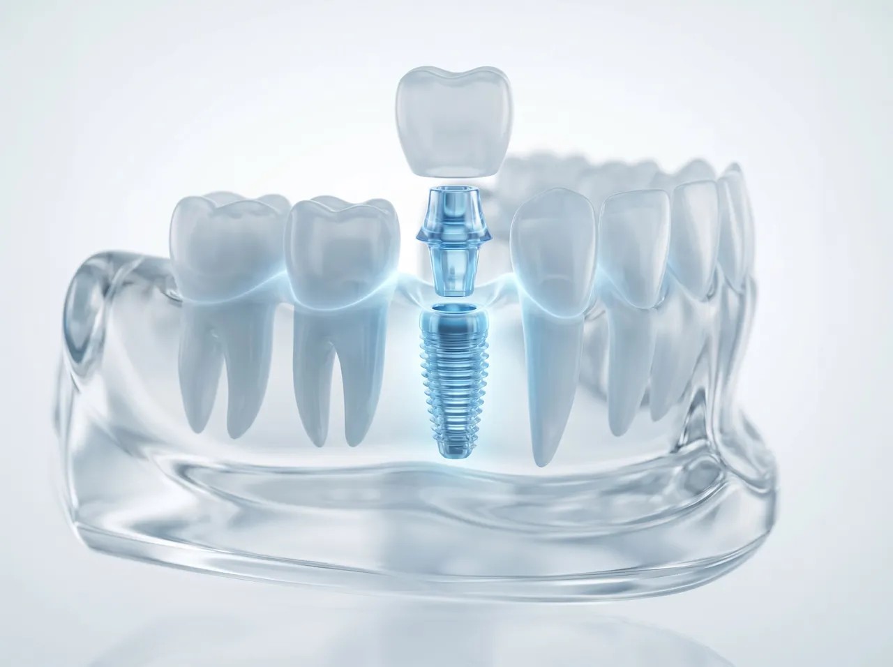 Zahnersatz und Implantate richtig pflegen