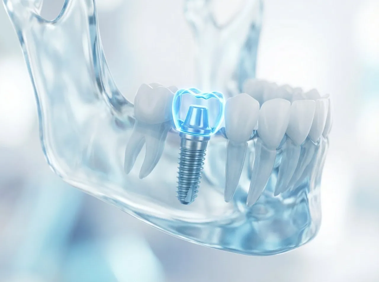 Materialien für Implantatkronen